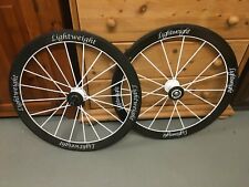 LIGHTWEIGHT Laufradsatz 28" Obermayer weiß Tubular