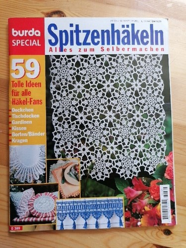 Burda spitzenhäkeln e389 din - burda,
