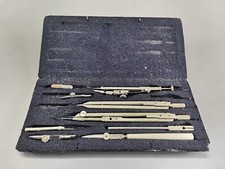 Zirkel SET in Etui 22 x 10 cm Maho Präzision Peronten-Allg.