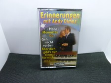 Musik Kassette MC - Erinnerungen mit Andy Dimes - Orgel