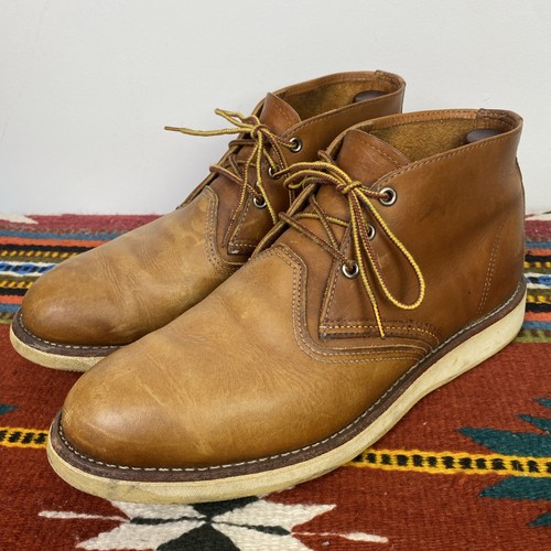 Red wing 3140 work chukka - red,