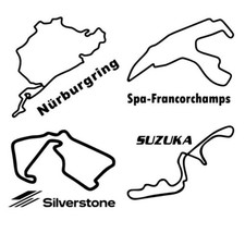 Rennstrecken Set3  Auto