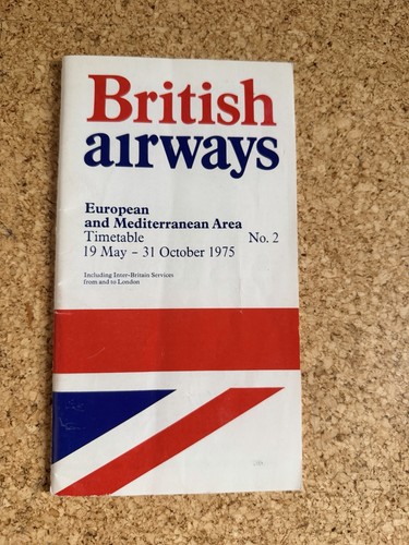 British airways timetable - british,