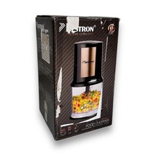 Bestron elektrischer Multi-Zerkleinerer mit Schneidemesser 400 Watt AKC200CO