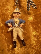 KARNEVAL - FASCHING, KÖLN, BLAUE FUNKEN GARDE, FIGUR zum UMHÄNGEN, ca. 9 cm+Band