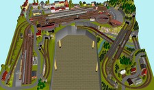 GP4-0010 Märklin C-Gleis-Plan