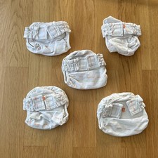 gDIAPERS Stoffwindeln - Newborn Neugeborene - 5 Stück -  Größe XS / 2,5-4,5 kg
