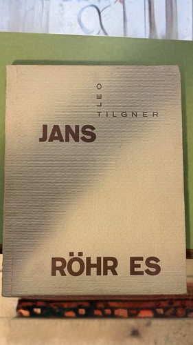 Leo tilgner jans - tilgner, –
