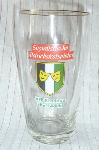 Bier glas veb kranbau - veb,
