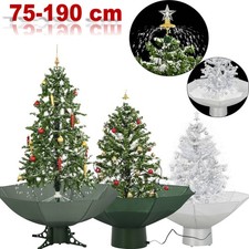 Schneiender weihnachtsbaum mit - schneiender,