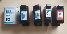 Leere Tintenpatronen HP 78, HP 45 und HP 82