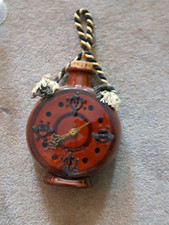 Uhr als Weinfass Schrankuhr