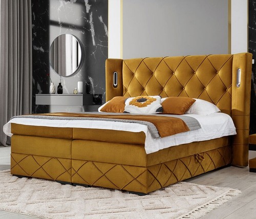 Boxspringbett focus lux mit - boxspringbett,