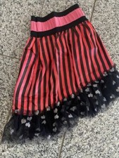 Piraten Mädchen Karneval-Faschingskostüm + Puppenkleid und Zubehör schw-pink