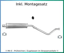 Mittelschalldämpfer für