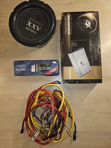 Hifonics subwoofer auto anlage - hifonics,