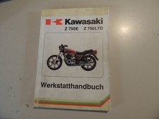 : Wartungs Reparatur Werkstatt hand buch KAWASAKI Z 750 E LTD750  KZ 750 E1 H1 