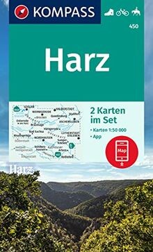 Kompass wanderkarten set 450 - kompass,