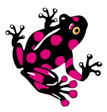 Aufkleber Sticker Frosch