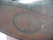 Uralter Fahrradsattel