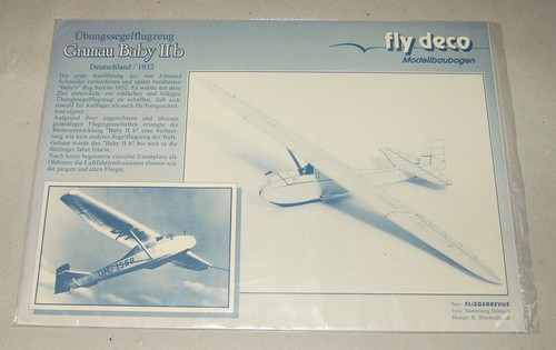 Fly deco segelflugzeug - deco,