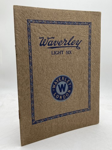 Waverley light six car - waverley,
