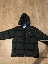 Ralph Lauren Puffer Jacke Schwarz Größe L Neu