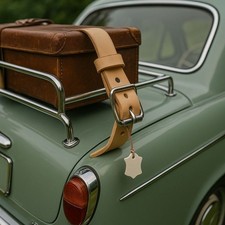 Oldtimer-Riemen aus Naturleder