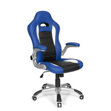 hjh OFFICE Gaming Stuhl Bürostuhl GAME SPORT blau schwarz SIEHE TEXT/FOTO