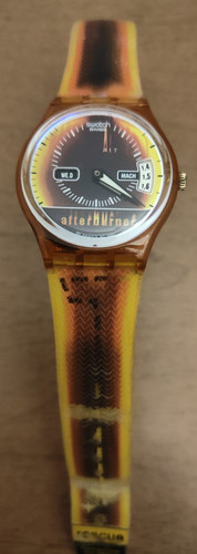 Vintage swatch afterburner - vintage, "afterburner"