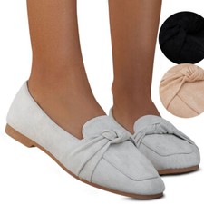 Damen Schuhe Mokassins Velours