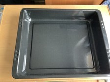 Große Emaille Brat- und Auflaufform