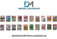 Zeitschriften Magazine Auto Tuning  1:18 Diorama Modellbau Realistisch