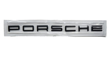 für Porsche 971 992 9Y0 95B Schriftzug Logo " PORSCHE" Heckdeckel SCHWARZ 041 Gl
