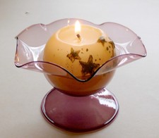 Kerzenhalter Glas Kugelkerze