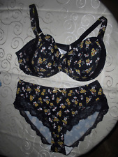 ULLA POPKEN BH-Set Grösse 110C schwarz