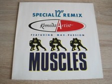 Maxi 12" 45 - Komeda Artist - Muscles, Dean Records 611 004, 1988, Zustand EX