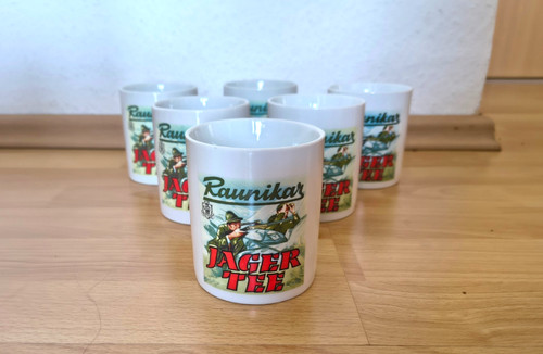 Set tassen raunikar jagertee - set,