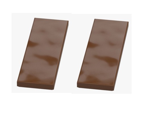 Lego fliese 2x6 - 2x6, reddish