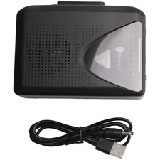 2X(Tragbarer Kassettenspieler für  mit Integriertem Lautsprecher AM/FM-Radi9618