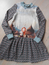 Jersey-Dreh Kleid Gr. 128-134