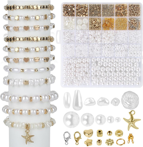 Perlen set zum diy schmuck - set,
