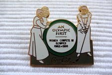 Coca cola olympic first - cola, pin