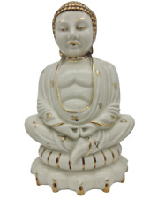 antiker Rauchverzehrer Neuhaus Buddha goldstaffiert  Art Deco 20,5cm hoch