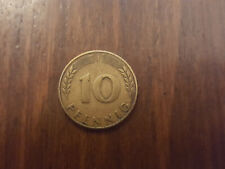RARITÄT 10 Pfennig Münze