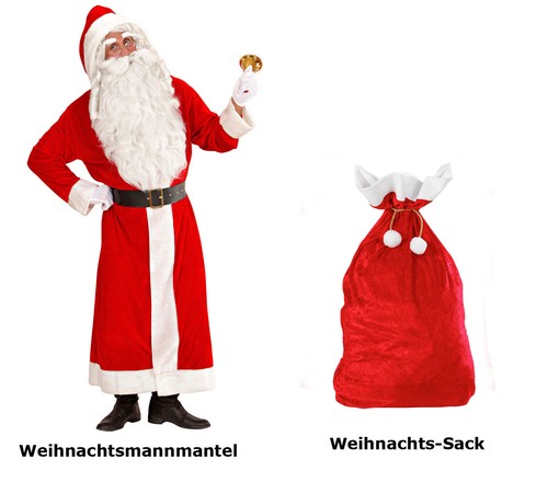 Santa claus kostüm - claus, xl