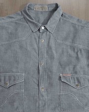 Mustang Herren Jeans Hemd