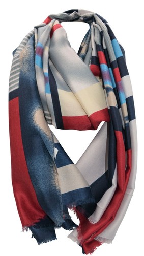 Damen schal geometrisches - damen,