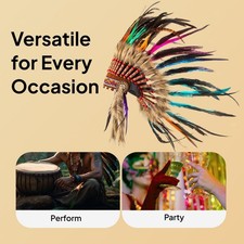 Indianer-Kopfschmuck für