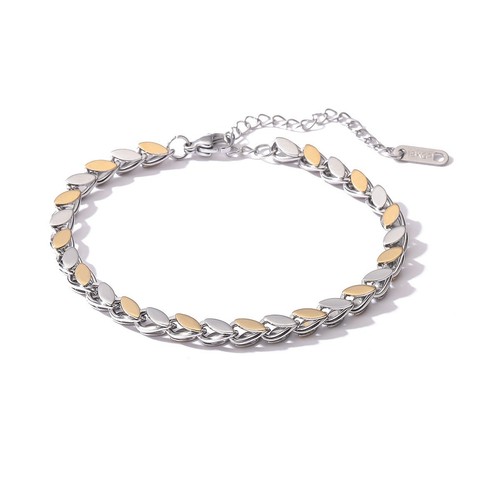 Armkette damen edelstahl 18k - edelstahl,